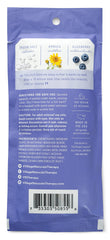 Village Naturals Therapy soak packet dissolving in warm water for relaxation.