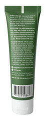 Village Naturals Therapy massage-ready lotion on sore muscles after exercise.