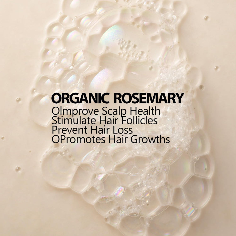 Natural thickening formula on Vimchaw shampoo bottle signaling added body