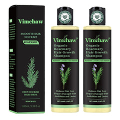 Vimchaw Rosemary Hair Growth Shampoo bottle showing natural formula for thicker hair