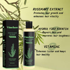 Vimchaw Rosemary Shampoo hair growth closeup hints at fuller-looking strands
