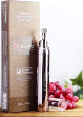 Vine Vera Resveratrol Cabernet under-eye cream application for a polished look