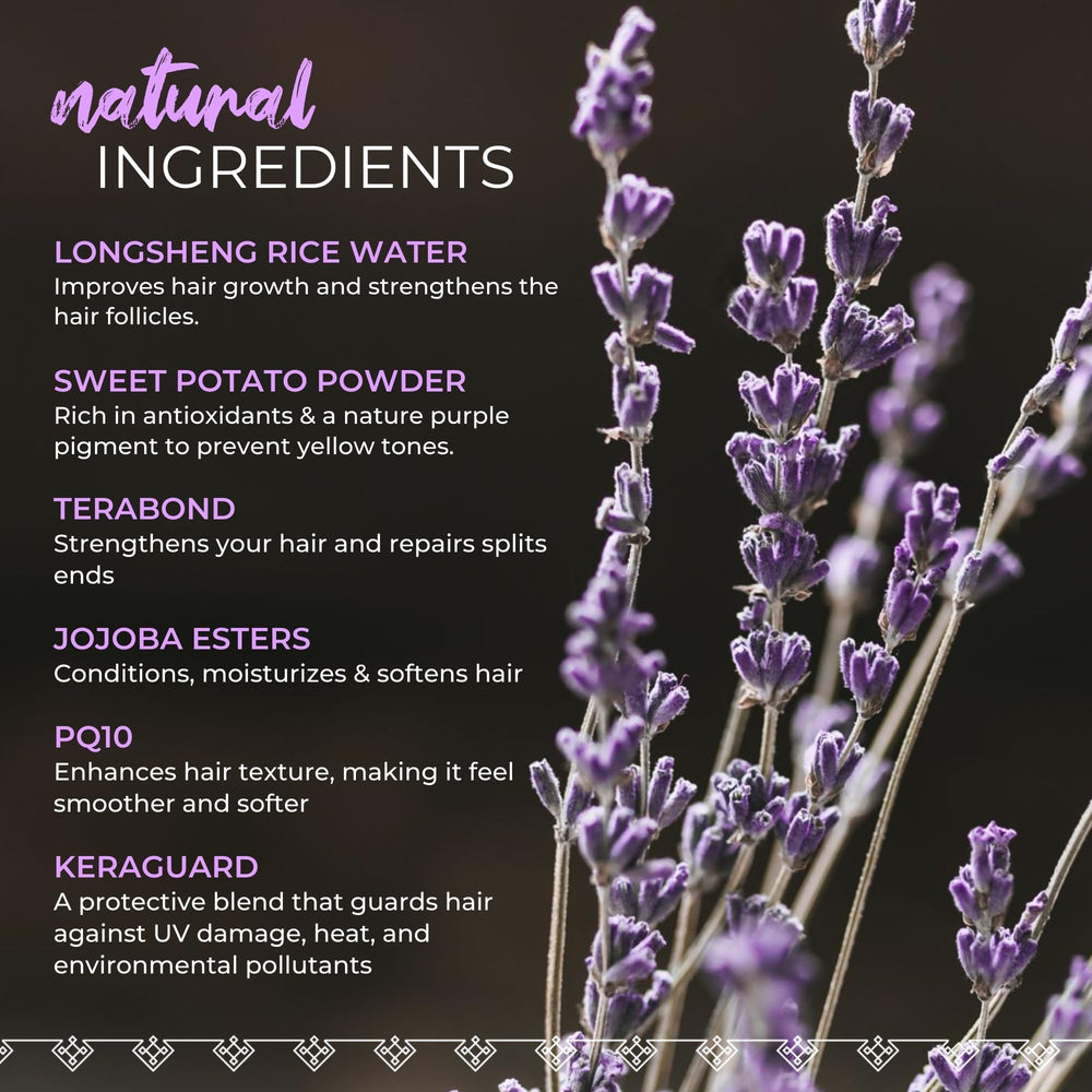 Viori Purple Shampoo Bar sulfate-free formula cleanses without harsh stripping