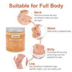 Viowey Hot Cream legs firming highlights improved circulation for toned limbs