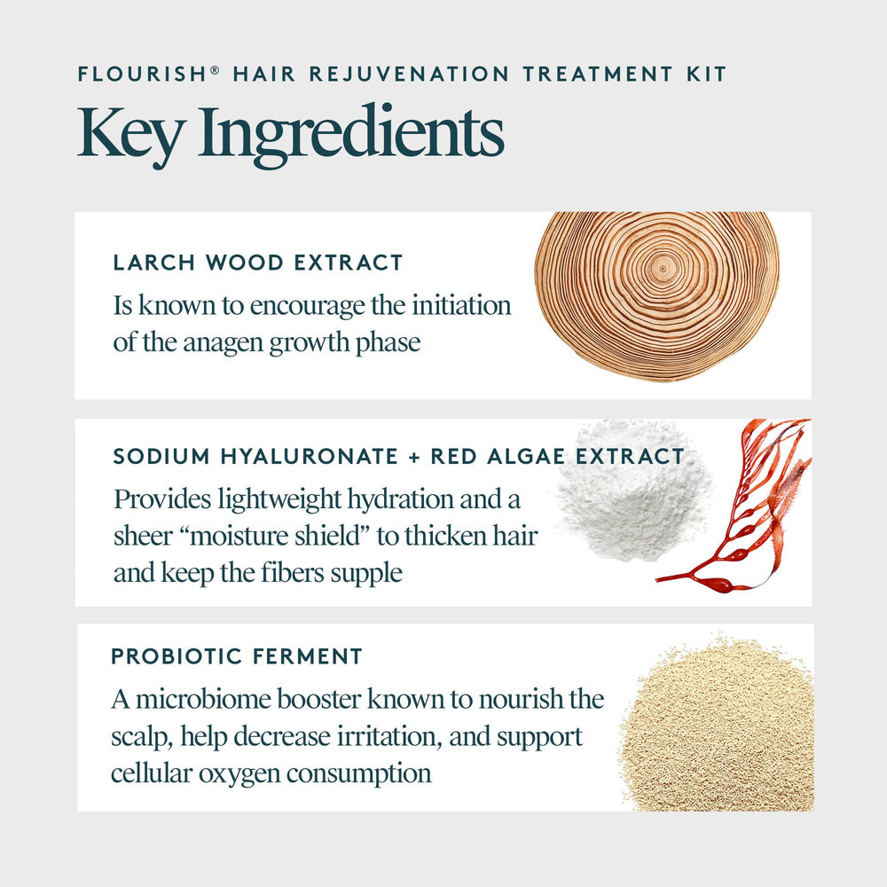 Virtue Flourish Density Booster applicator targets thinning areas for added fullness