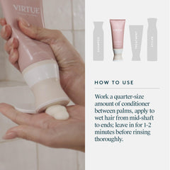Virtue Smooth Conditioner fragrance notes showing herbal citrus blend.