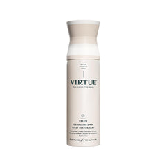 VIRTUE Texturizing Spray bottle showing lightweight texture and added shine