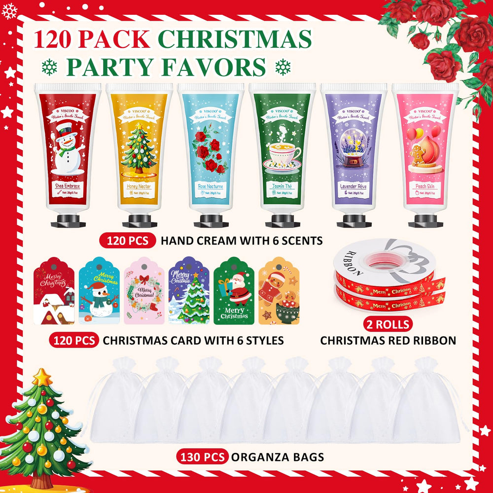 VISCOO Santa design hand cream for festive stocking stuffers