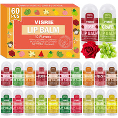 VISRIE Apple mini lip balm for everyday moisture and portability