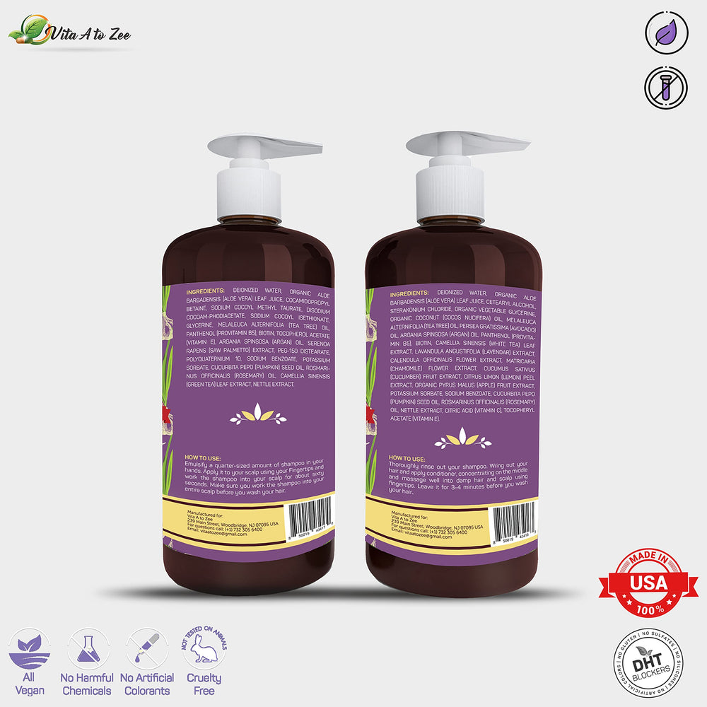Vita A To Zee brand label closeup, USA-made quality and cruelty-free ethos