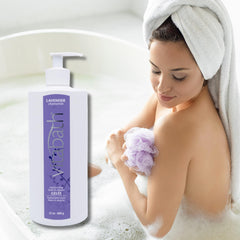 Vitabath Lavender Chamomile bubbles evoke spa-like relaxation and skin-softening lather.