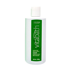 Gluten-free and paraben-free label on Vitabath Original Spring Green