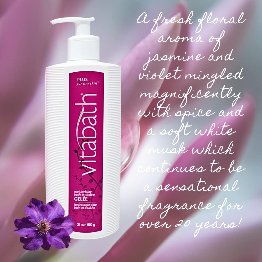 Vitabath Plus natural barrier balance reflects skin-friendly cleanse without stripping essential oils.