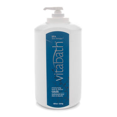 Vitabath SPA Skin Therapy gallon pour enables easy shower use with rich lather for cleansing.