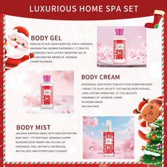 Vital Luxury gel cherry blossom bottle, gentle cleanse for daily pampering.