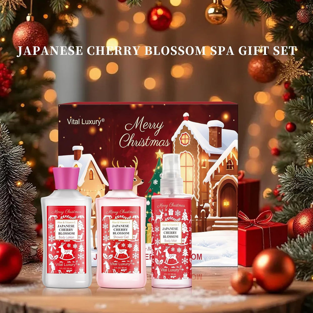 Vital Luxury gift wrap Christmas, ready to give.