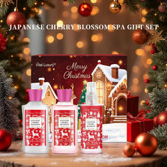Vital Luxury gift wrap Christmas, ready to give.
