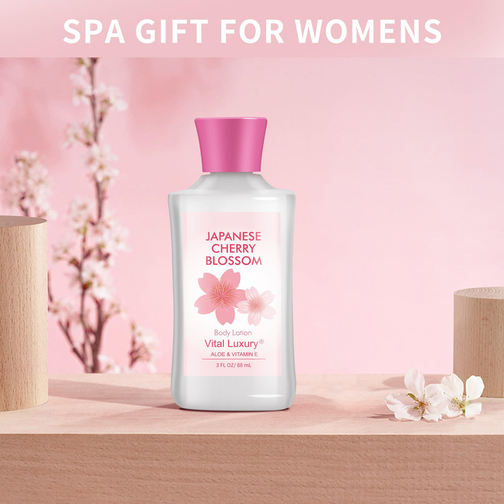 Vital Luxury Japanese Cherry Blossom scent note highlighting delicate floral aroma