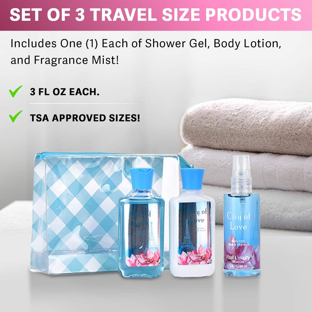 Vital Luxury travel set bottle spray, fragrance mist for quick refresh