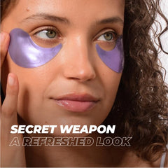 Box of Vitamasques Lavender Hydrogel Eye Pads with 32 pairs