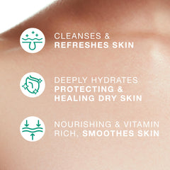 VITAMINS AND SEA BEAUTY moisturizing formula with aloe vera for soothing hydration