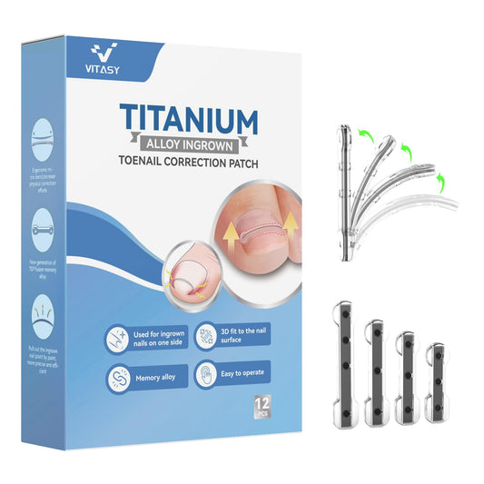 Vitasy 12-piece ingrown toenail corrector kit for home use