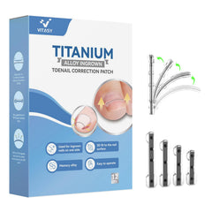 Vitasy 12-piece ingrown toenail corrector kit for home use