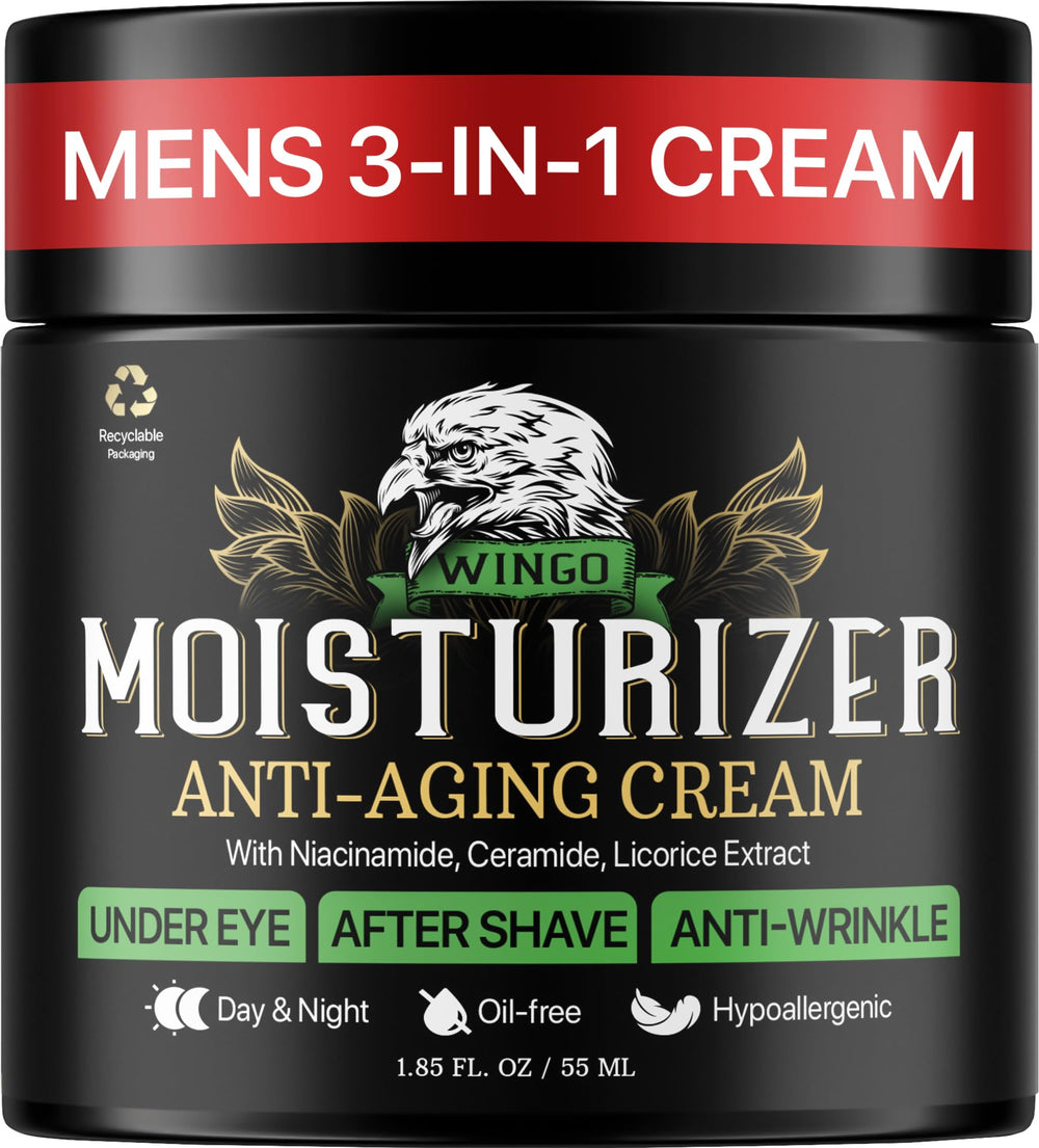 Viva Lab men's moisturizer bottle front for daily hydration and shine control.