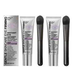 VivaBloom Perfection Eye Tightener brush closeup showing a gentle, instant firming effect.
