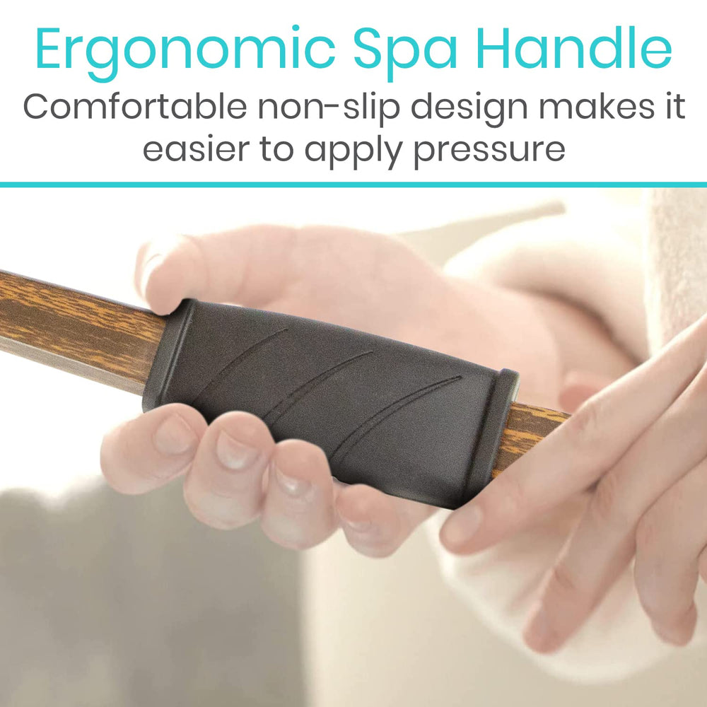 Vive durable waterproof-coated wooden handle resists cracking