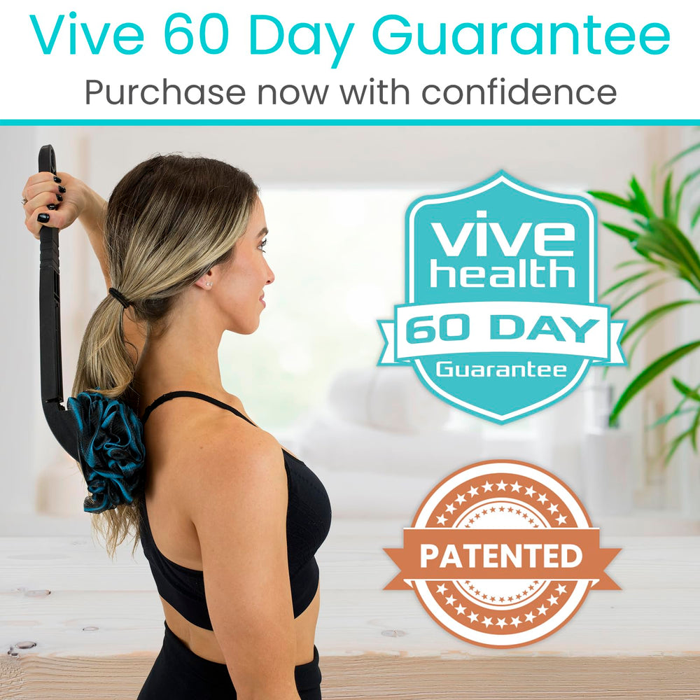 Vive extended-reach tool supports safer bathing for seniors