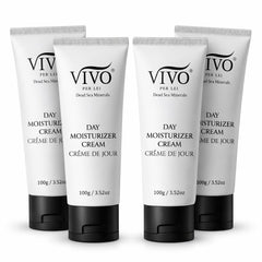 Vivo Per Lei Dead Sea Day Cream jar delivers rich hydration for dry skin.