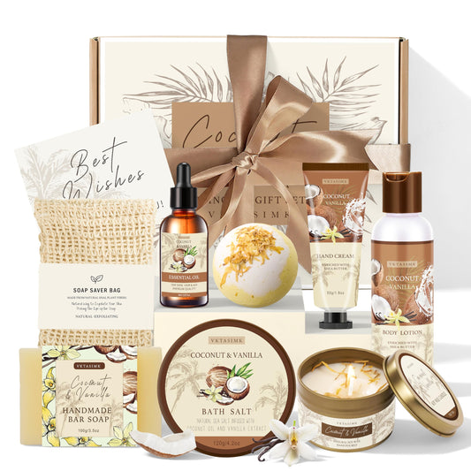 VKTASIMK spa gift set in a ready-to-gift box, perfect for any special occasion.