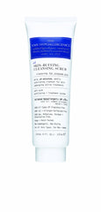 VMV Hypoallergenics Id Skin Buffing Cleansing Scrub jar close-up shows gentle exfoliation and fragrance-free formula.