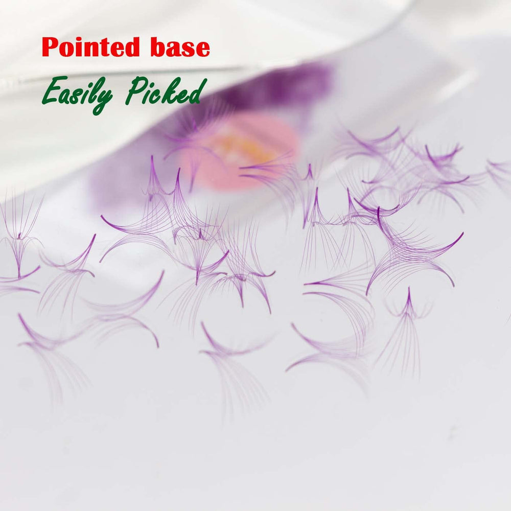 VNESUPPLY VNE500 white color lashes packaging signaling premium, ready-to-apply set.