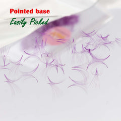 VNESUPPLY VNE500 white color lashes packaging signaling premium, ready-to-apply set.