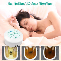 VnioLife Portable detox foot spa shown with compact design