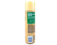 VO5 Crystal Clear Hairspray close-up highlighting strong hold without stiffness.