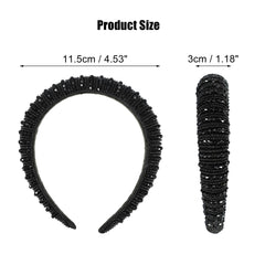 VOCOSTE Crystal Headband wedding-style accessory adds subtle glamour to formal attire.