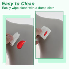 VOCOSTE wood and PU material arm rest is soft and durable