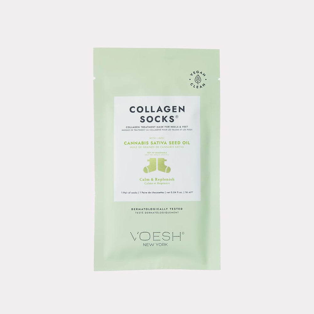 VOESH Collagen Socks quick hydration in 10-15 minutes no rinsing