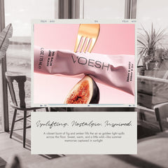 VOESH balm placed in purse or car for convenient on the go softness.