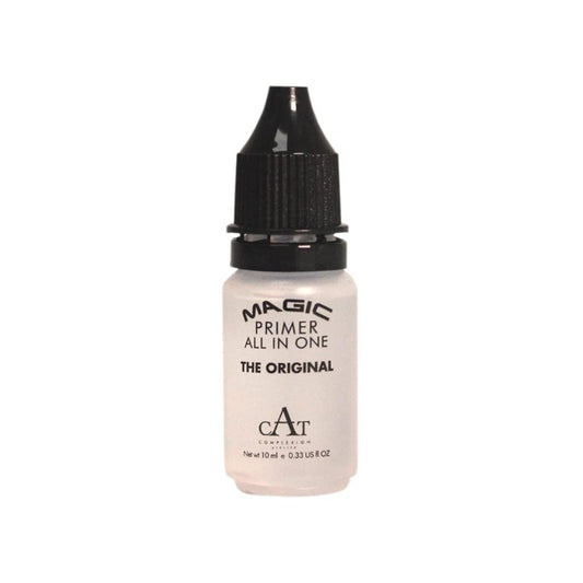 Vogen Cosmetics CAT Magic Primer bottle pour for seamless mixing and waterproof results