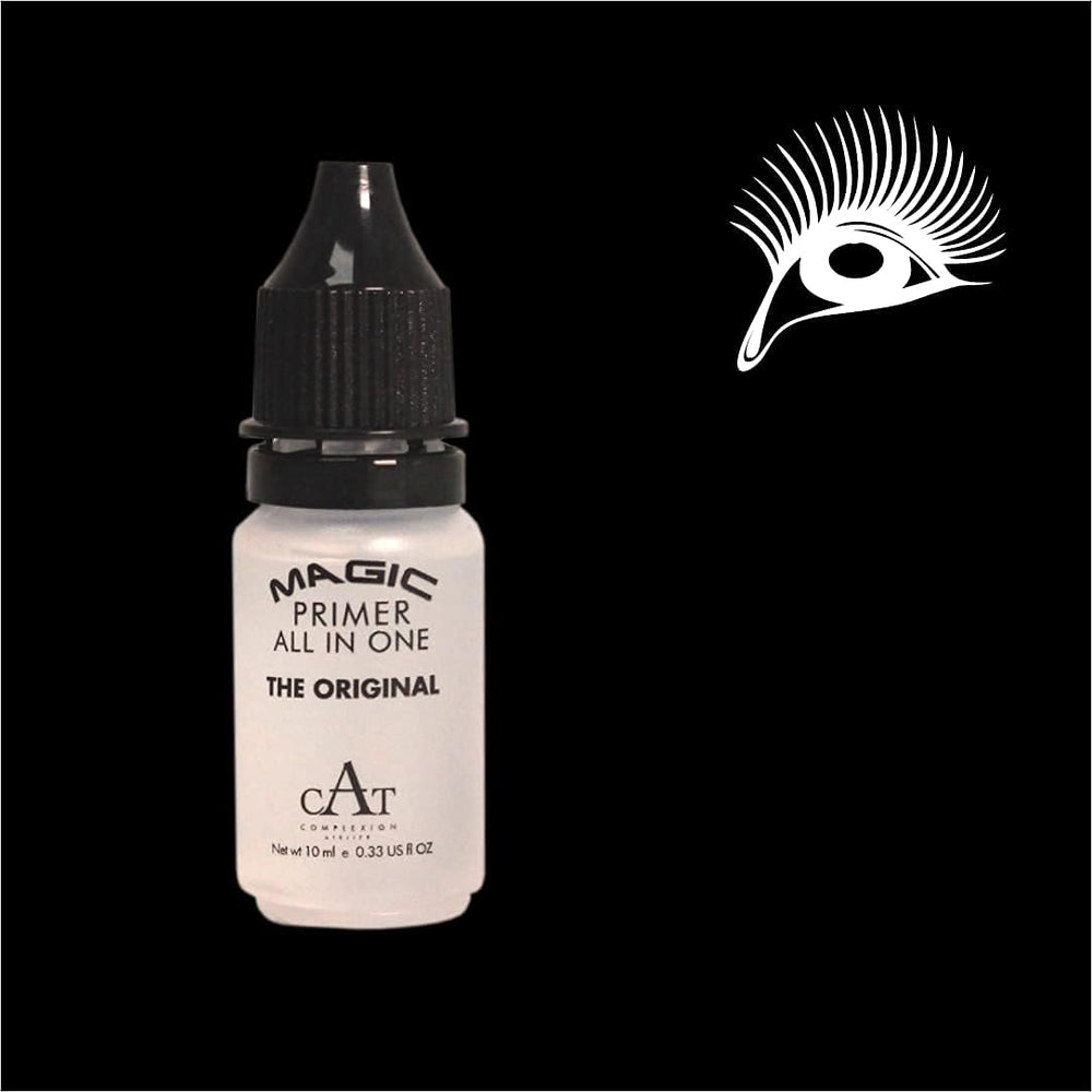 CAT Magic Primer in use to boost sweat resistance and long wear on skin