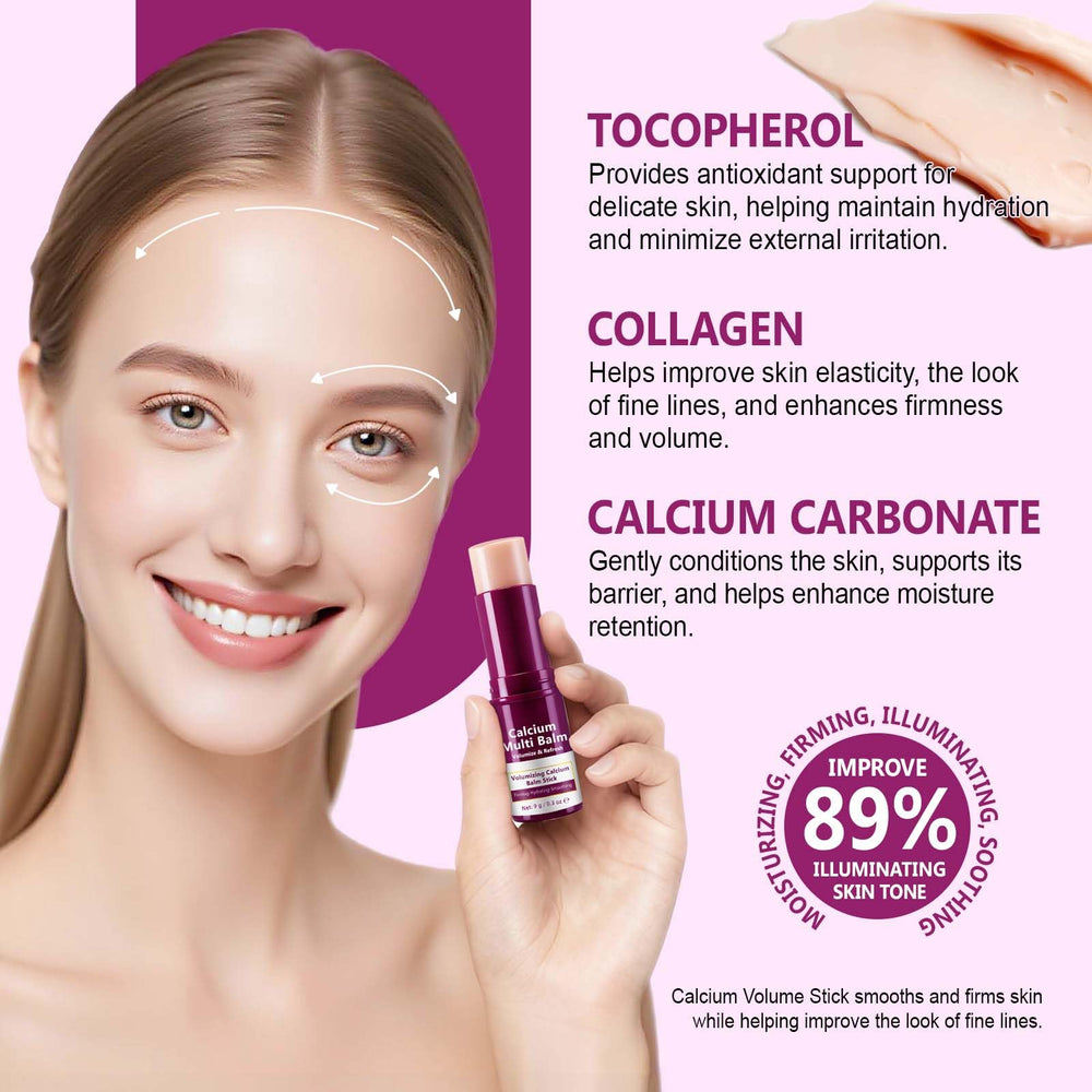 VOGSIG ingredients spotlight calcium and collagen for skin structure support.