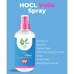 VoilaVe HOCL Spray bottle with cap and clean branding.