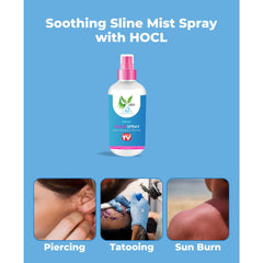 VoilaVe HOCL Spray eco-friendly USA-made packaging emphasizes sustainability.