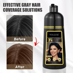 VOLLUCK Hair Dye Shampoo gloves image reinforces safe, mess-free application