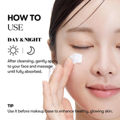 VT COSMETICS PDRN Cream fragrance-free formula for sensitive skin.