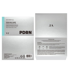 VT COSMETICS PDRN Daily Mask on skin promoting a dewy radiance.